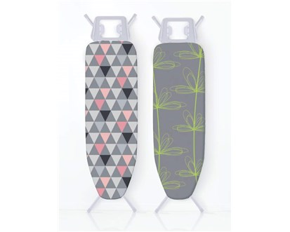 BRILANZ Potah na ehlc prkno 130 x 48 cm, metalick