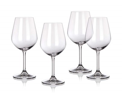MAISON FORINE Sada sklenic na bl vno MARTA 350 ml, 4 ks