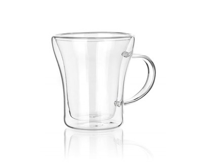 BANQUET Hrnek sklenn dvoustnn DOBLO 200 ml