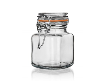 BANQUET Dza sklenn hermetick hranat LINA 100 ml, oranov