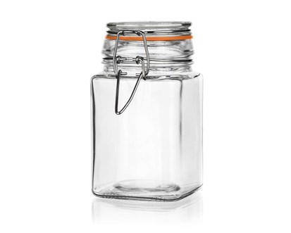 BANQUET Dza sklenn hermetick hranat LINA 260 ml, oranov
