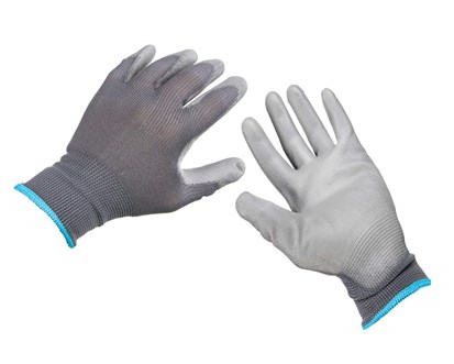 VETRO-PLUS Rukavice pracovn men  PU, vel. M/8