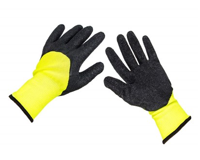 Rukavice pracovn men  Latex, vel. L/9