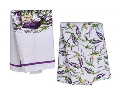 BANQUET Sada kuchyskch utrek LAVENDER 45 x 70 cm, 2 ks