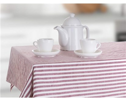 BANQUET Ubrus kuchysk DENIM Stripes 140 x 180 cm, erven