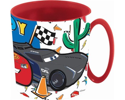 VETRO-PLUS Hrnek plastov do mikrovlnky CARS 350 ml