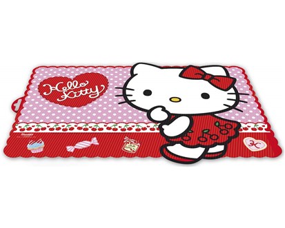 Prostrn plastov tvarovan HELLO KITTY 44 x 30 cm