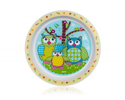 BANQUET Tal plastov mlk OWLS 21 cm