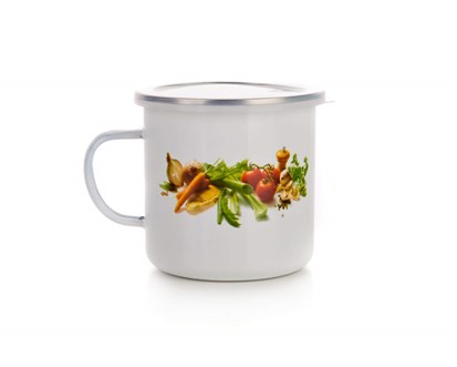 BANQUET Hrnek smaltovan VEGETABLES 0,7 l