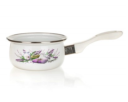 BANQUET Rendlk smaltovan LAVENDER 14 cm, 0,65 l
