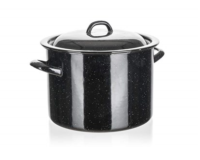 BANQUET Hrnec smaltovan 22 cm, s poklic