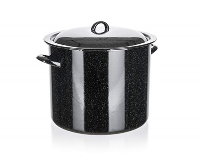 BANQUET Hrnec smaltovan 30 cm, s poklic