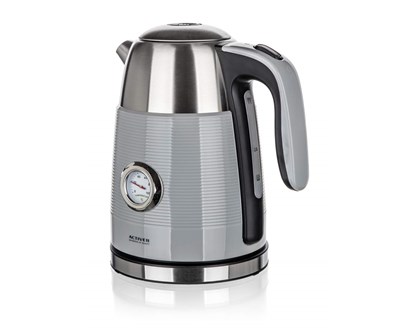 ACTIVER Konvice nerezov dvoustnn JUMPER 1,7 l, 1850-2200W, oton o 360st., nerez-ed
