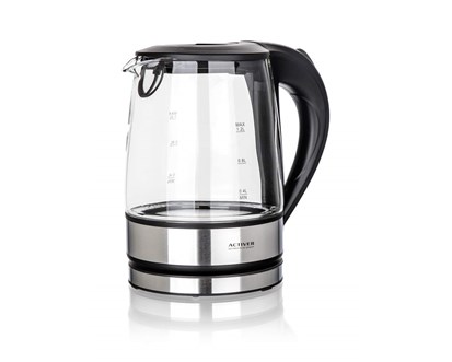 ACTIVER Konvice sklenn MADDIE 1,2 l, 1370-1630W, oton o 360st.