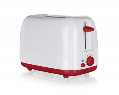 ACTIVER Topinkova s asovm ovladaem, 650-750W, blo-bordo