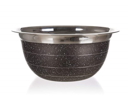 BANQUET Msa nerezov GRANITE Brown 16,5 x 8 cm