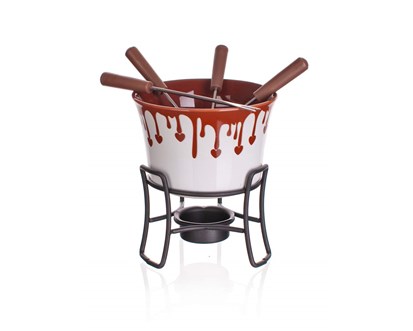 BANQUET Sada fondue na okoldu CHOCO DARK, 6 ks