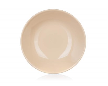 BANQUET Tal keramick hlubok AMANDE 21 cm, bov lesk