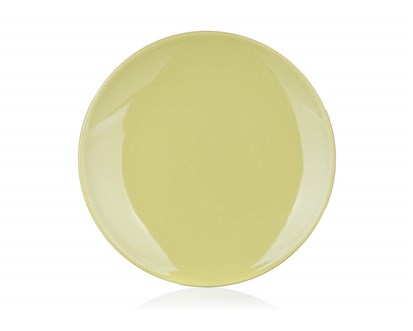 BANQUET Tal keramick dezertn AMANDE 20 cm, svtle zelen lesk