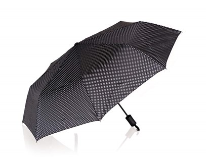 PRETTY UP Detnk skldac 52 cm ern s puntkem