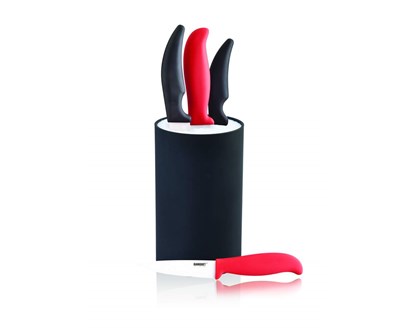 BANQUET Stojan na noe CULINARIA Black 18 cm, se ttinami