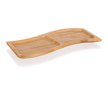 BANQUET Podnos servrovac dlen BRILLANTE Bamboo 28 x 13,5 x 1,6 cm