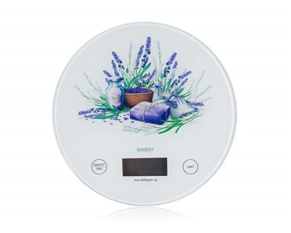 BANQUET Vha kuchysk digitln LAVENDER 5 kg