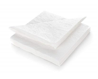BANQUET Ubrousky 33 x 33 cm, sada 20 ks, relif bl