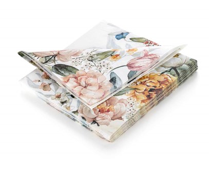 BANQUET Ubrousky 33 x 33 cm, sada 20 ks, NEW MEADOW