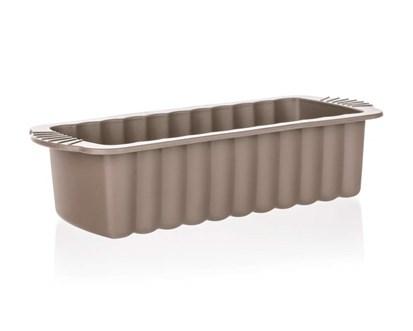 BANQUET Forma na biskupsk chlebek silikonov CULINARIA Latte 27,5 x 11 x 6,5cm