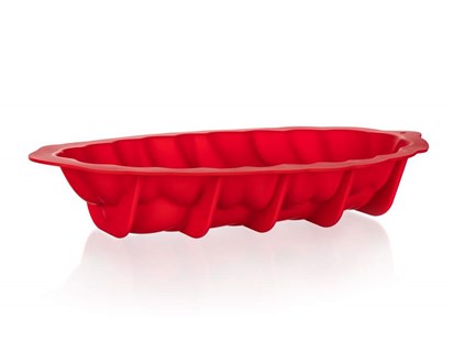 BANQUET Forma na vnoku silikonov CULINARIA Red 41 x 20 x 7 cm