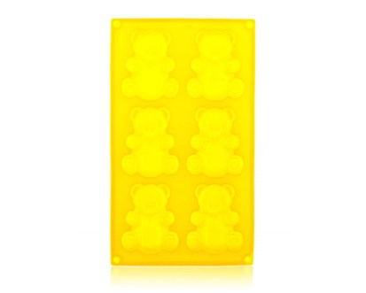 BANQUET Forma silikonov CULINARIA Yellow 31 x 18 x 2 cm, medvdci
