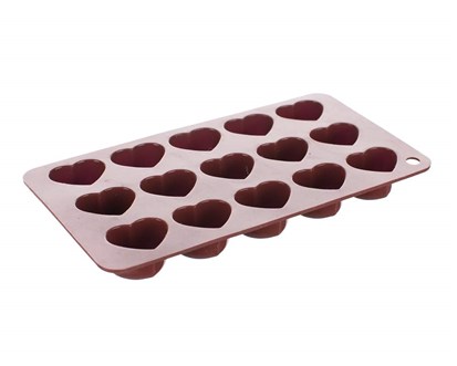 BANQUET  Formiky na okoldu silikonov CULINARIA Brown 20,5 x 10,5 cm, srdka