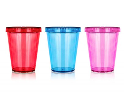 BANQUET Hrnek plastov 400 ml, assort