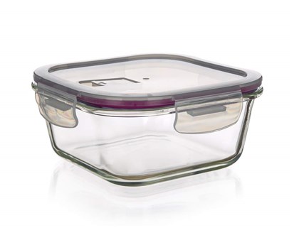 BANQUET Dza sklenn LORA 750 ml s vkem, bord