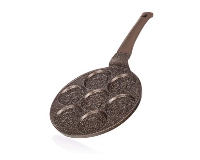 BANQUET Pnev na 7 lvanc s neplnavm povrchem GRANITE BROWN Smile 26 cm