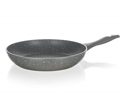BANQUET Pnev s nepilnavm povrchem GRANITE Grey 28 cm