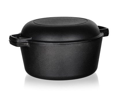 BANQUET Hrnec litinov� EXCELLENT 32 x 16 cm, s v�kem, �ern�
