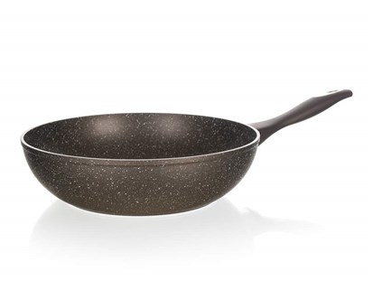 BANQUET Pnev WOK s nepilnavm povrchem PREMIUM Dark Brown 28 x 7,8 cm