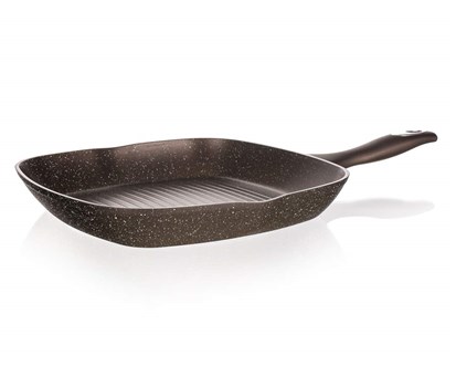 BANQUET Pnev steakov s nepilnavm povrchem PREMIUM Dark Brown 28 x 28 cm
