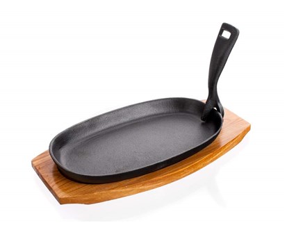 BANQUET Pnev litinov na devnm prknku GRADA 23 x 14 cm
