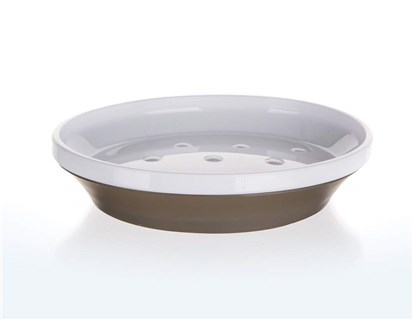 BRILANZ Miska na mdlo plastov ovln 12,8 x v 2,8 cm, blo-ed