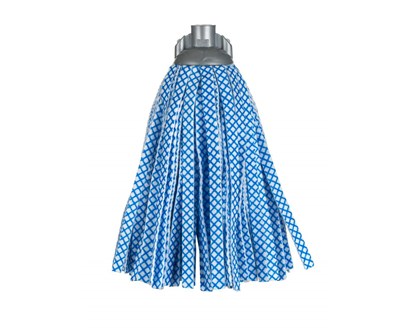 BRILANZ Mop viskza 160 g, hrub zvit, modr