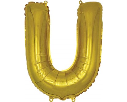 BANQUET Balnek nafukovac foliov psmeno U, MY PARTY, vka 30 cm
