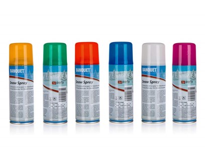 BANQUET Snh ve spreji na dekoraci oken MY PARTY 250 ml