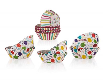 BANQUET Sada cukrskch kok PARTY 8,7 cm, 100 ks