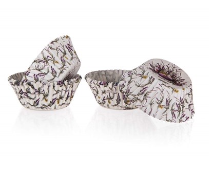 BANQUET Sada cukrskch kok LAVENDER 11,5 cm, 60 ks
