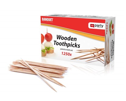 BANQUET Prtka devn MY PARTY 2 x 65 mm, 1250 ks