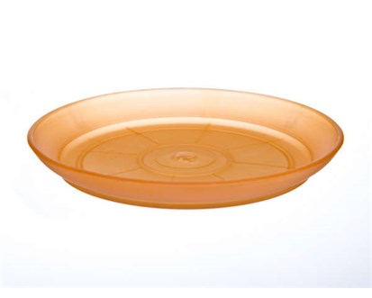 Podmiska plastov PATIO SOFT 15 cm, oranov