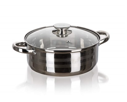 BANQUET Kastrol nerezov LIVING 6,6 l